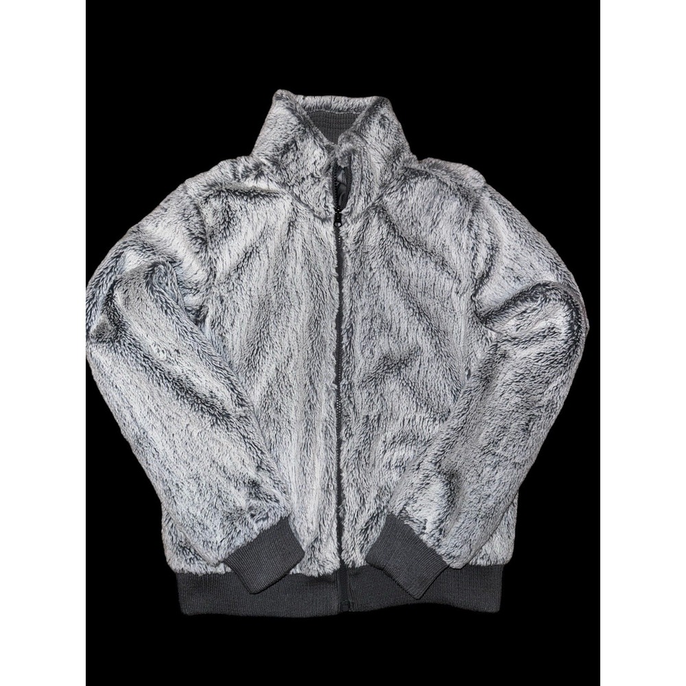 Patagonia‎ Women's Medium Conejo Full Zip Fleece Jacket Grey